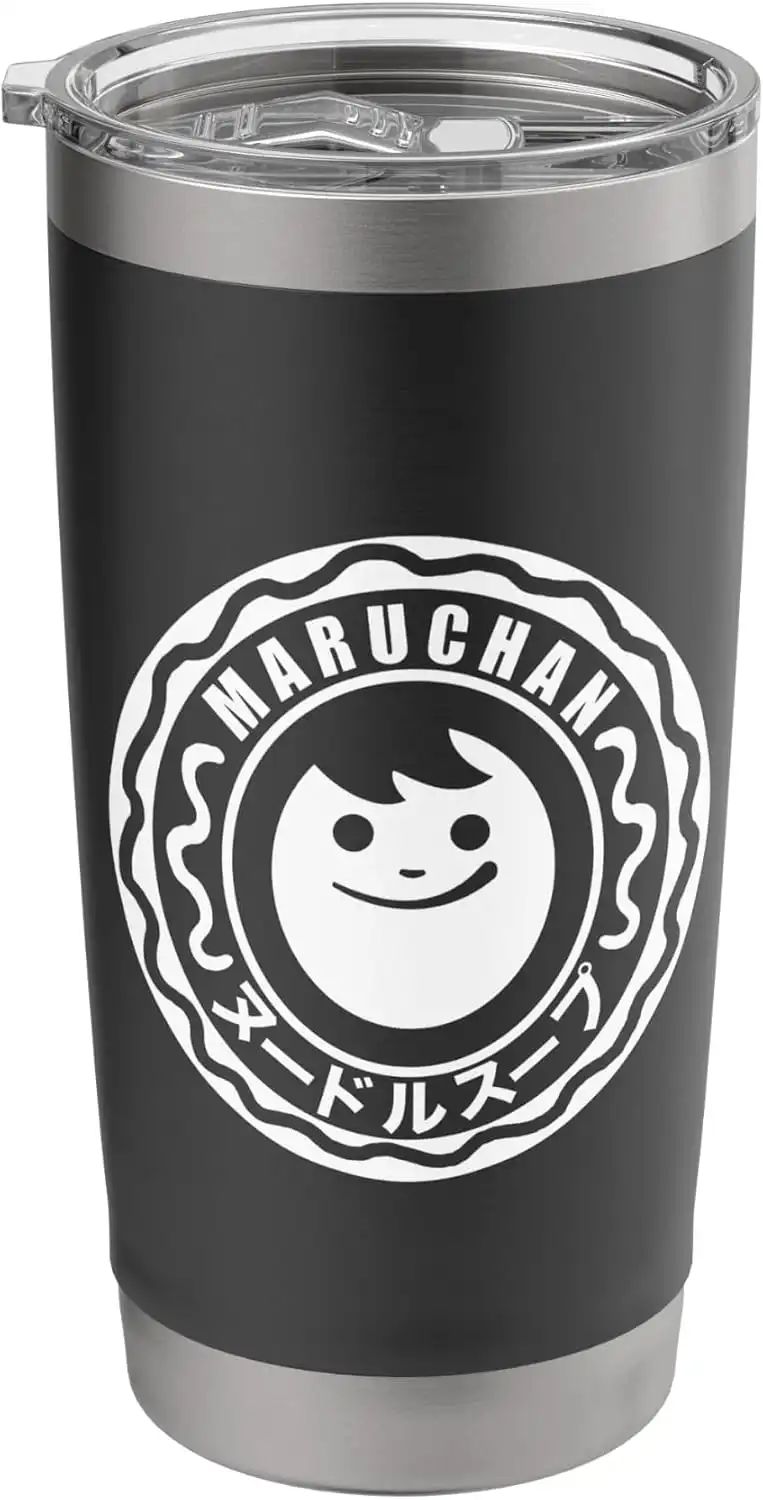 Maruchan Happy Face Classic Logo Stainless Steel Insulated Tumbler