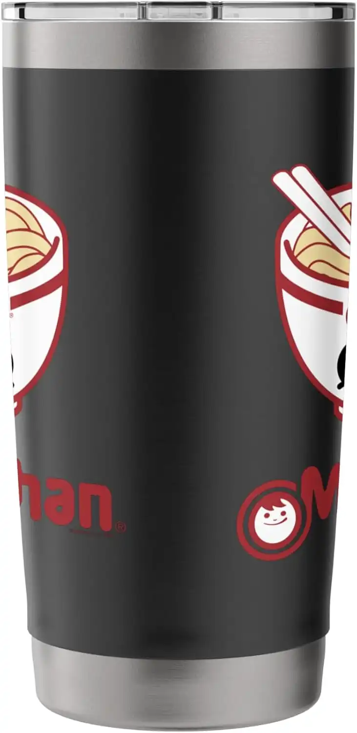 Alternative view of Maruchan Cute Noodle Bowl Face Logo Stainless Steel Insulated Tumbler