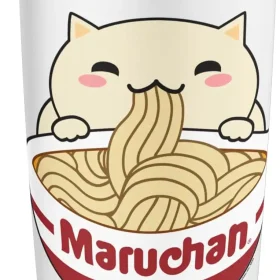 Maruchan Instant Lunch Cute Cat Ramen Bowl Logo Stainless Steel Insulated Tumbler