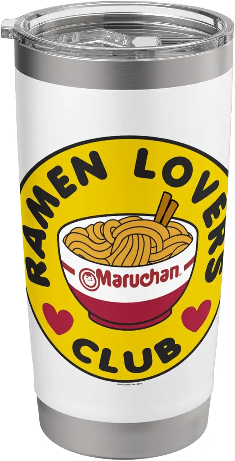 Maruchan Instant Lunch Ramen Lovers Club Bowl Logo Stainless Steel Insulated Tumbler
