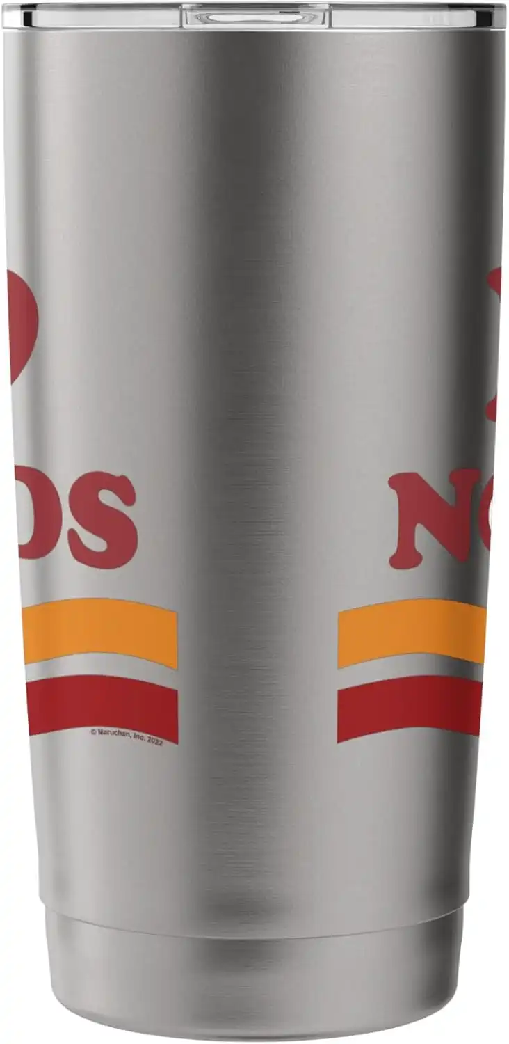 Maruchan I Heart Noods Humour Logo Stainless Steel Insulated Tumbler - Image 4