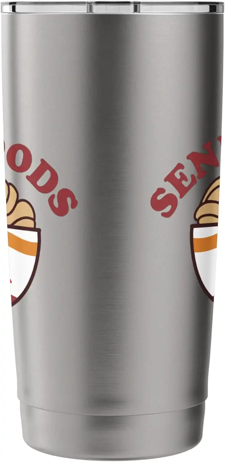 Alternative view of Maruchan Send Noods Ramen Bowl Face Stainless Steel Insulated Tumbler