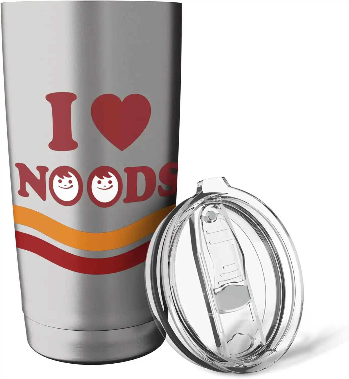Maruchan I Heart Noods Humour Logo Stainless Steel Insulated Tumbler - Image 5