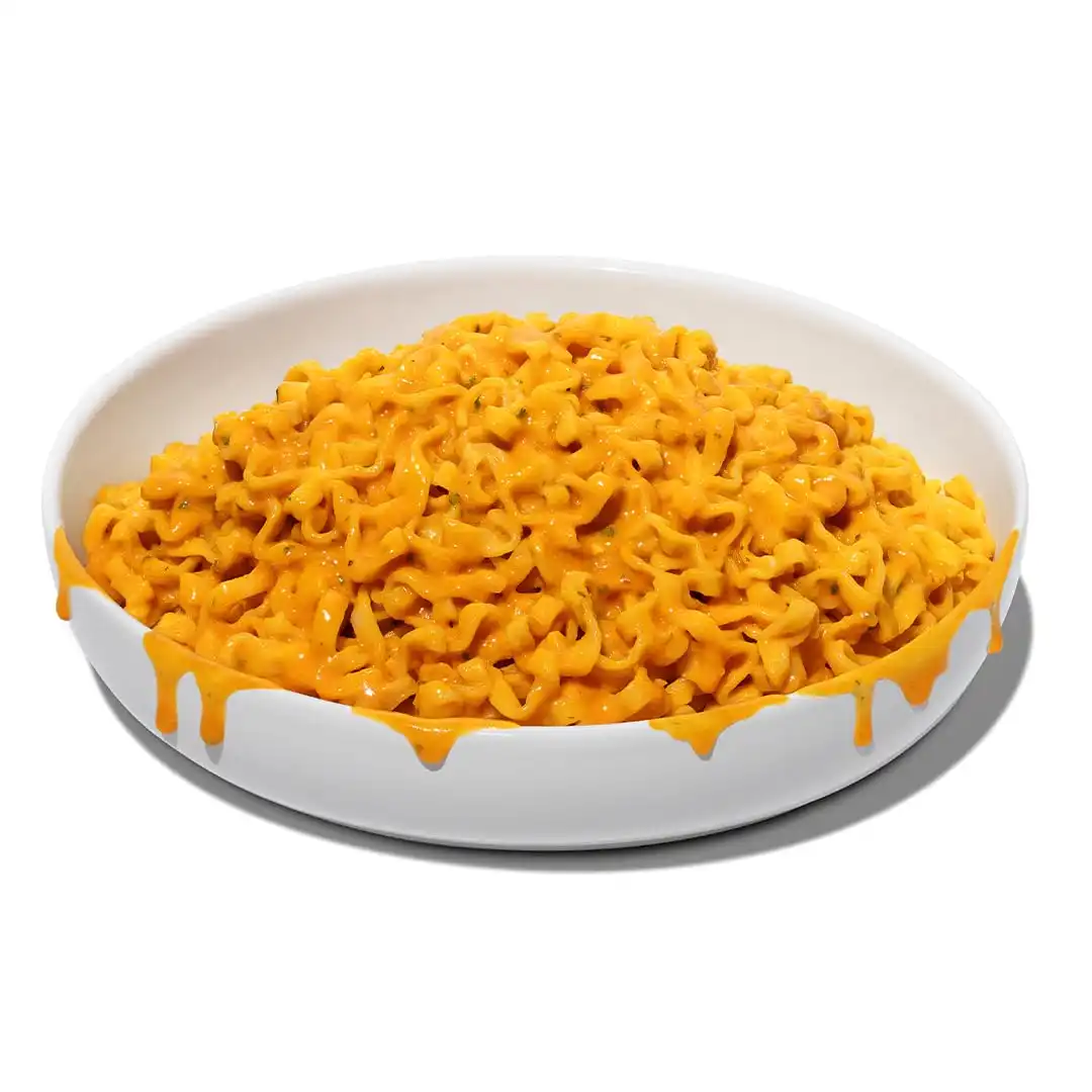 Maruchan Ramen Sweet Cheese, Saucy Noods – Wide Noodles with Creamy Cheddar Sauce, Bold Korean-Inspired Flavor, Made in USA – 3.23 Oz. (20 Pack) - Image 3