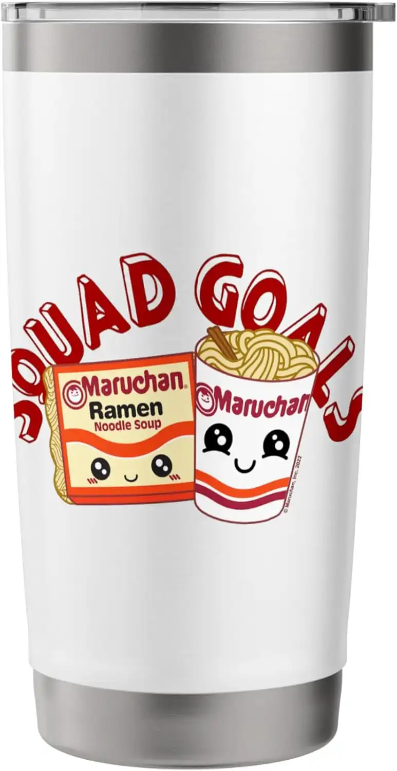 Maruchan Instant Lunch Squad Goals Noodle Friendship Kawaii Stainless Steel Insulated Tumbler - Image 3