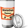 Maruchan Instant Lunch Kawaii Cute Package Logo Stainless Steel Insulated Tumbler - Image 5
