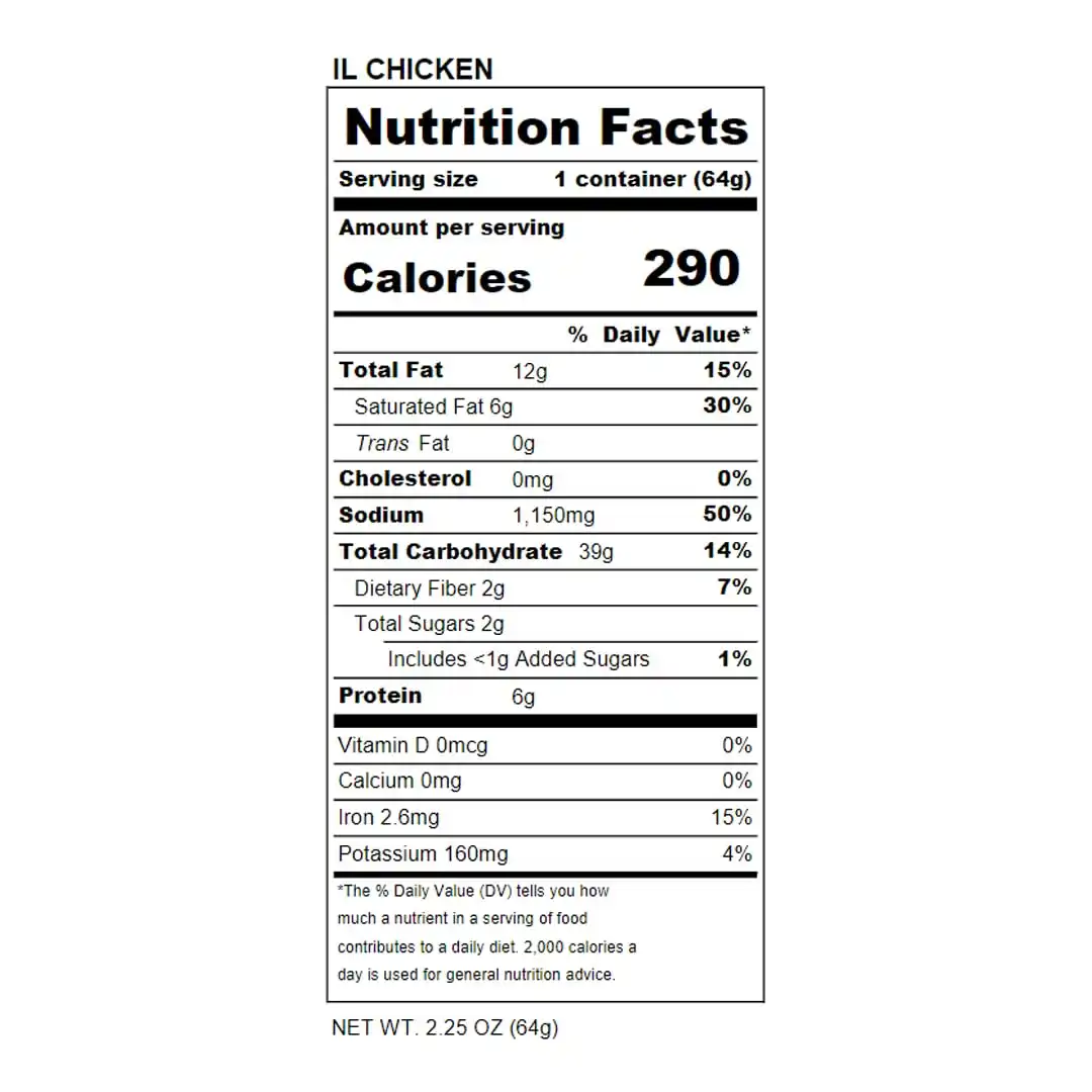 Alternative view of Maruchan Instant Lunch, Chicken, 2.25 oz