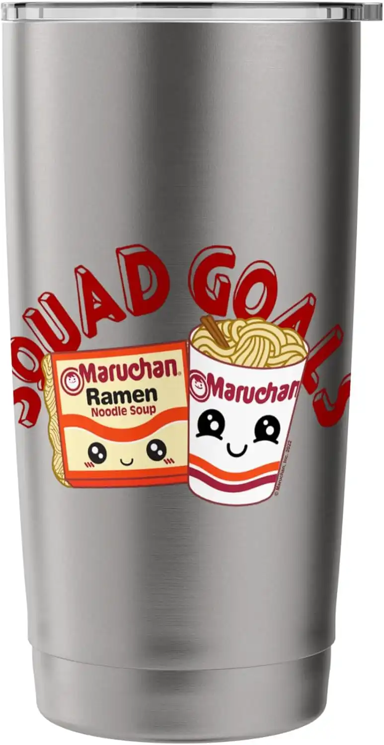Maruchan Instant Lunch Squad Goals Noodle Friendship Kawaii Stainless Steel Insulated Tumbler - Image 3