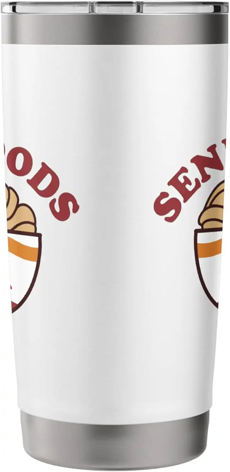 Alternative view of Maruchan Send Noods Ramen Bowl Face Stainless Steel Insulated Tumbler
