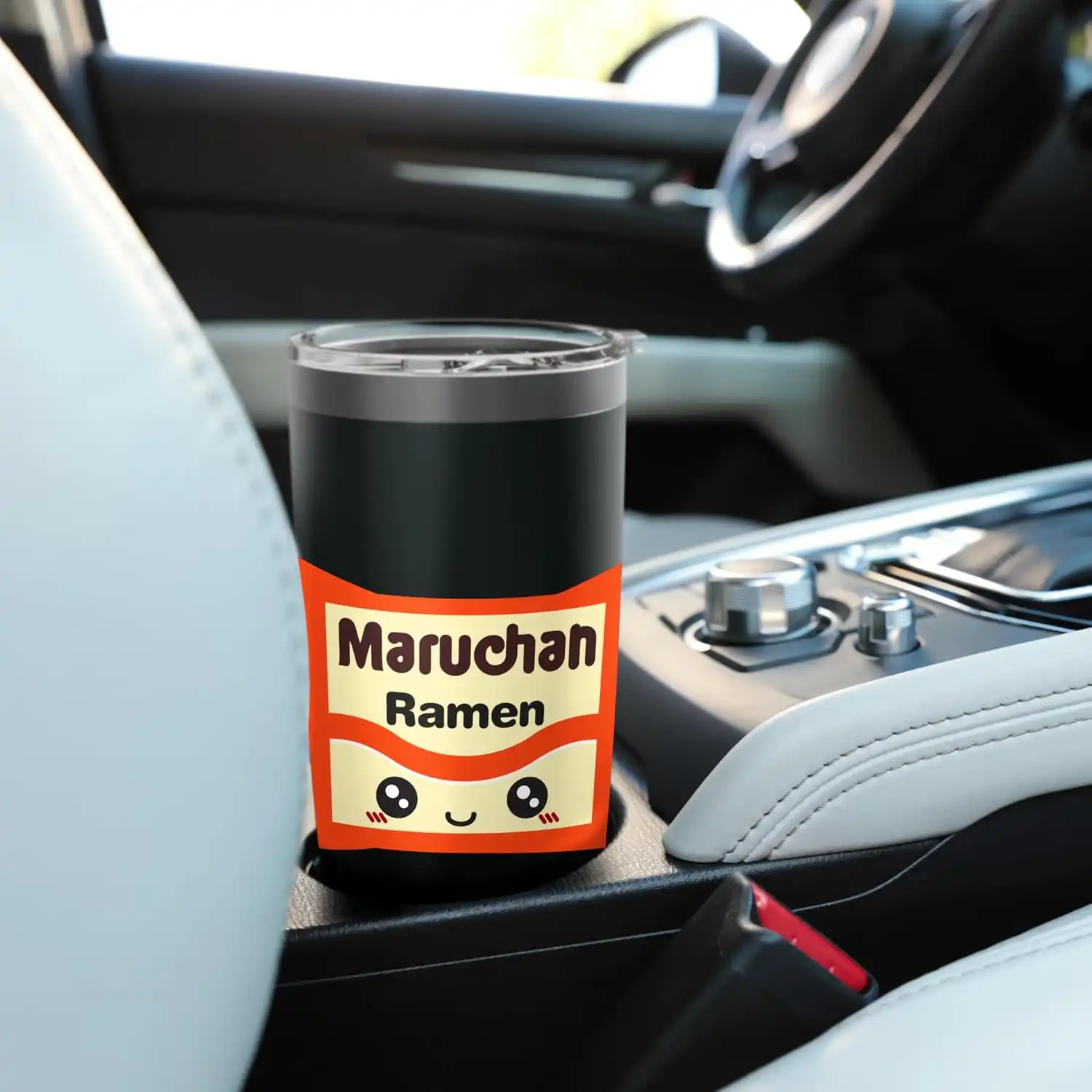 Maruchan Instant Lunch Kawaii Cute Package Logo Stainless Steel Insulated Tumbler - Image 6