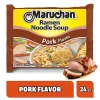 Maruchan Ramen Noodle Soup, Pork Flavor – Japanese-Style Instant Noodles, Quick & Easy Meal for Kids, Students & Busy Families – 3 Oz. (24 Pack) - Image 3