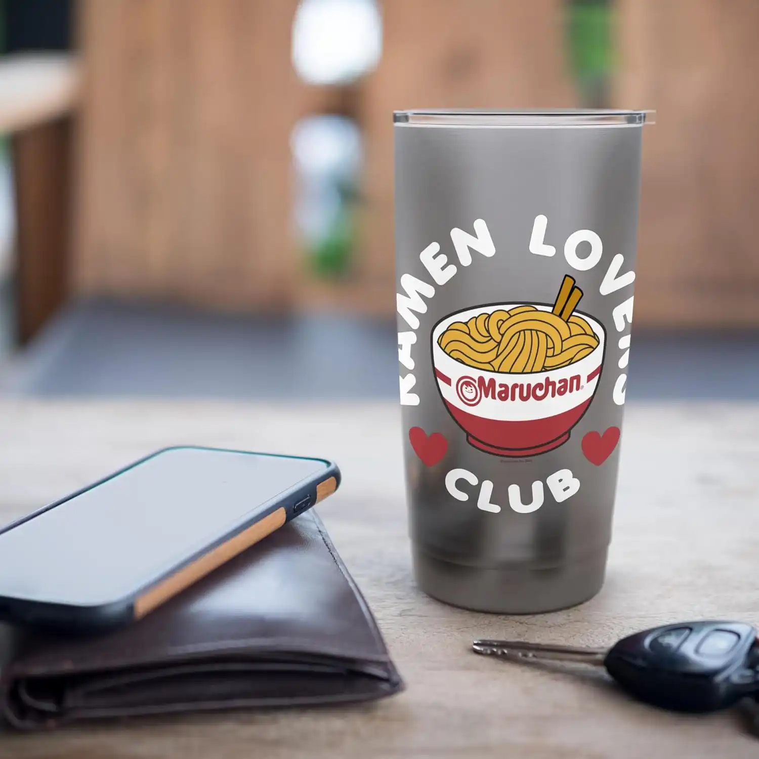 Maruchan Instant Lunch Ramen Lovers Club Cute Logo Stainless Steel Insulated Tumbler - Image 7