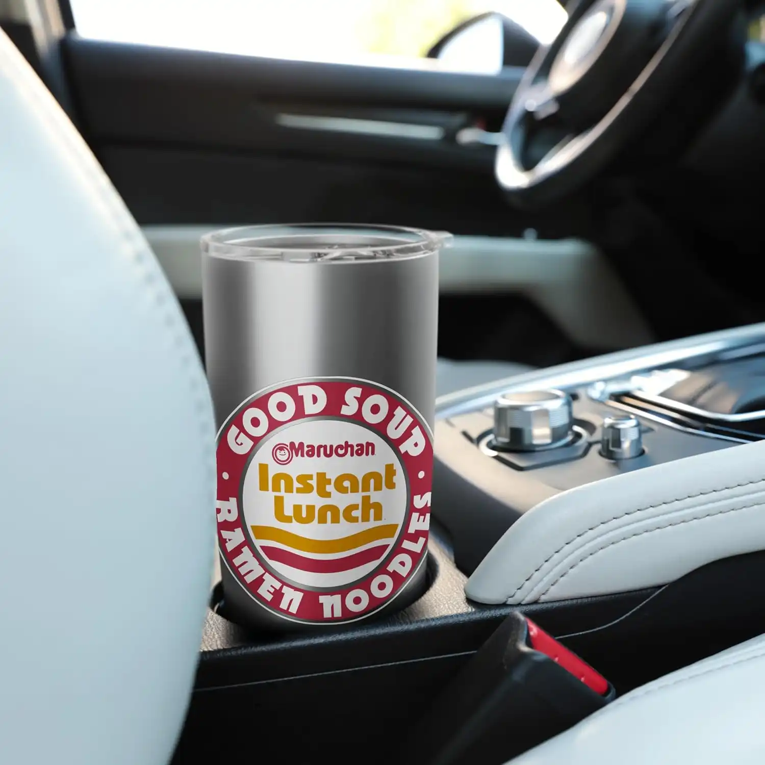 Maruchan Good Soup Ramen Noodles Logo Stainless Steel Insulated Tumbler - Image 6