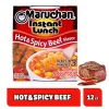 Maruchan Instant Lunch Ramen Noodles, Hot & Spicy Beef Flavor – Japanese-Style Instant Noodle Soup, Easy Meal Ready in 3 Minutes – 2.25 Oz. (12 Pack) - Image 3