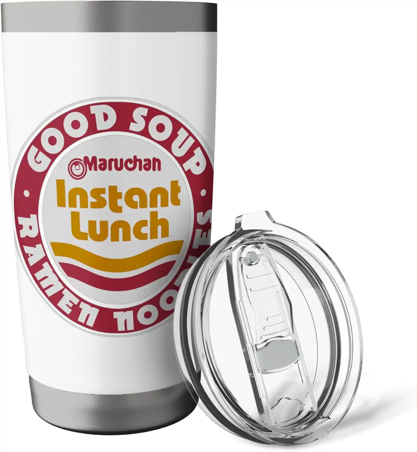 Maruchan Good Soup Ramen Noodles Logo Stainless Steel Insulated Tumbler - Image 5