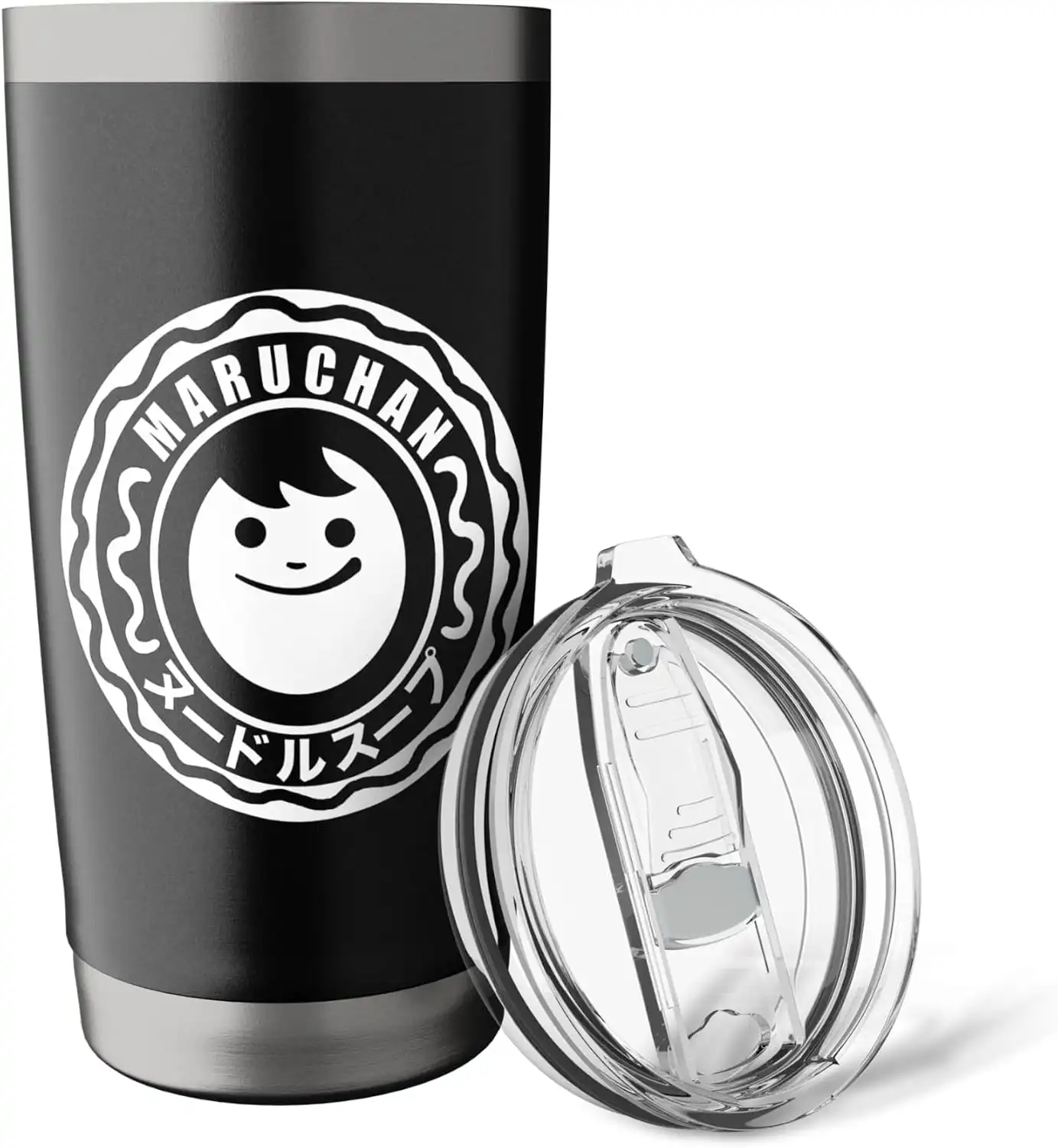 Maruchan Happy Face Classic Logo Stainless Steel Insulated Tumbler - Image 5