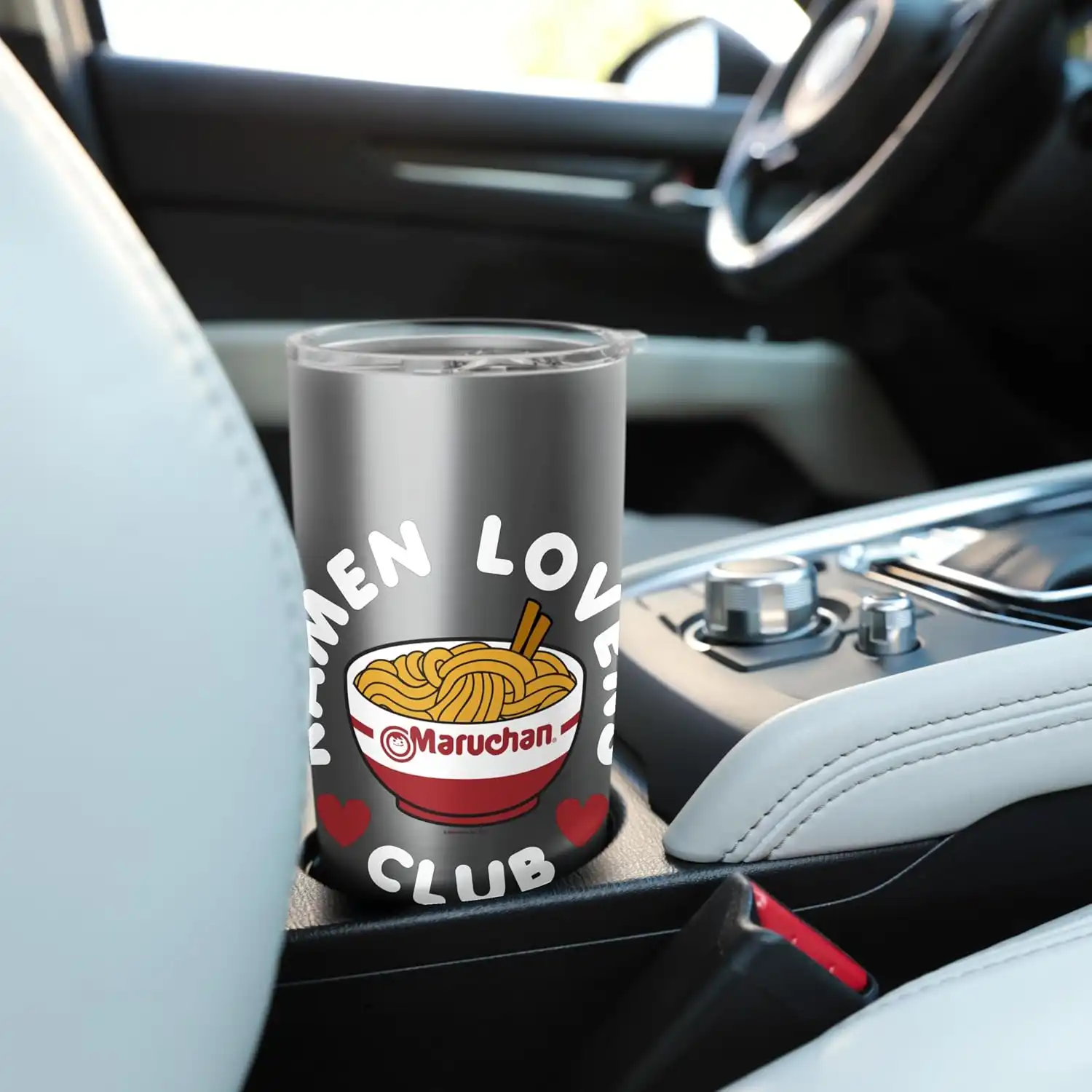 Maruchan Instant Lunch Ramen Lovers Club Cute Logo Stainless Steel Insulated Tumbler - Image 6