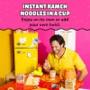 Maruchan Instant Lunch Ramen Noodles, Hot & Spicy Shrimp Flavor – Japanese-Style Instant Noodle Soup, Easy Meal Ready in 3 Minutes – 2.25 Oz. (12 Pack) - Image 5