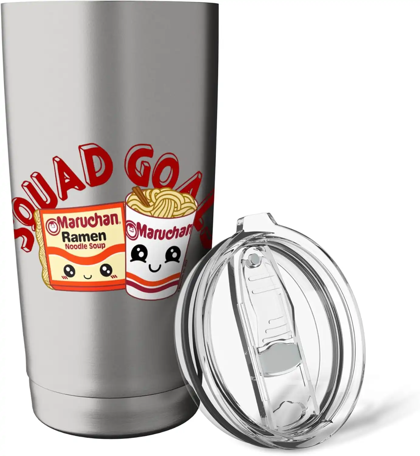 Maruchan Instant Lunch Squad Goals Noodle Friendship Kawaii Stainless Steel Insulated Tumbler - Image 5