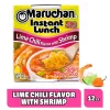 Maruchan Instant Lunch Ramen Noodles, Lime Chili with Shrimp – Japanese-Style Instant Noodle Soup, Easy Meal Ready in 3 Minutes – 2.25 Oz. (12 Pack) - Image 3