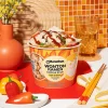 Maruchan Wonton Ramen Bowl, Hot & Spicy Chicken Flavor – Japanese-Style Instant Noodle Soup, Microwaveable Easy Meal – 3.93 Oz. (6 Pack) - Image 3