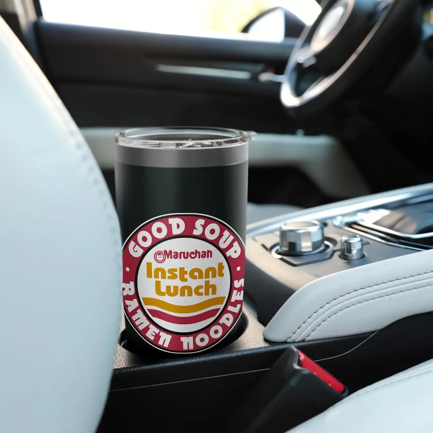 Maruchan Good Soup Ramen Noodles Logo Stainless Steel Insulated Tumbler - Image 6