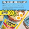 Maruchan Ramen Noodle Soup, Less Sodium Beef Flavor – Japanese-Style Instant Noodles, Quick & Easy Meal for Students & Busy Families – 3 Oz. (24 Pack) - Image 6