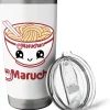 Maruchan Cute Noodle Bowl Face Logo Stainless Steel Insulated Tumbler - Image 5