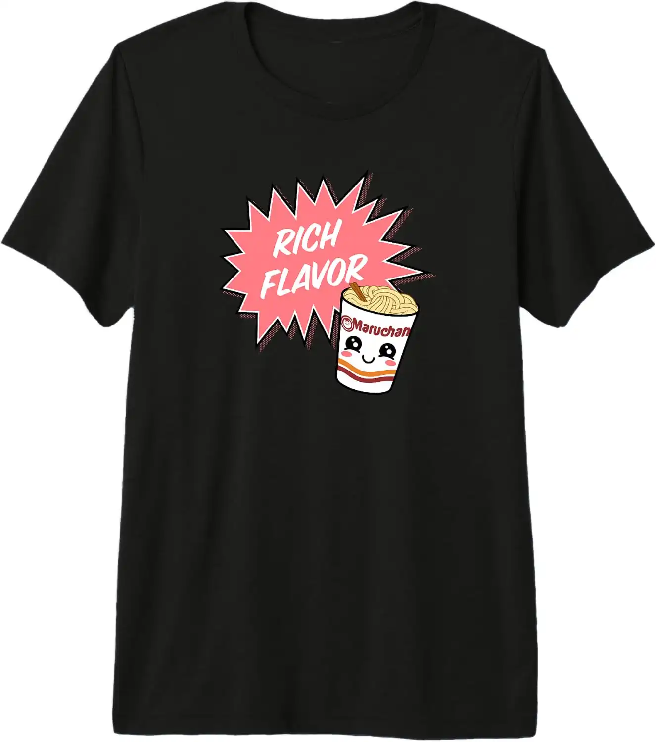 Maruchan Instant Lunch Rich Flavor Cute Noodle Cup Logo Premium Tri-blend T-Shirt