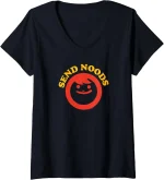 Maruchan Instant Lunch Send Noods Classic Logo V-Neck T-Shirt