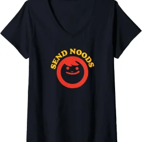 Maruchan Instant Lunch Send Noods Classic Logo V-Neck T-Shirt