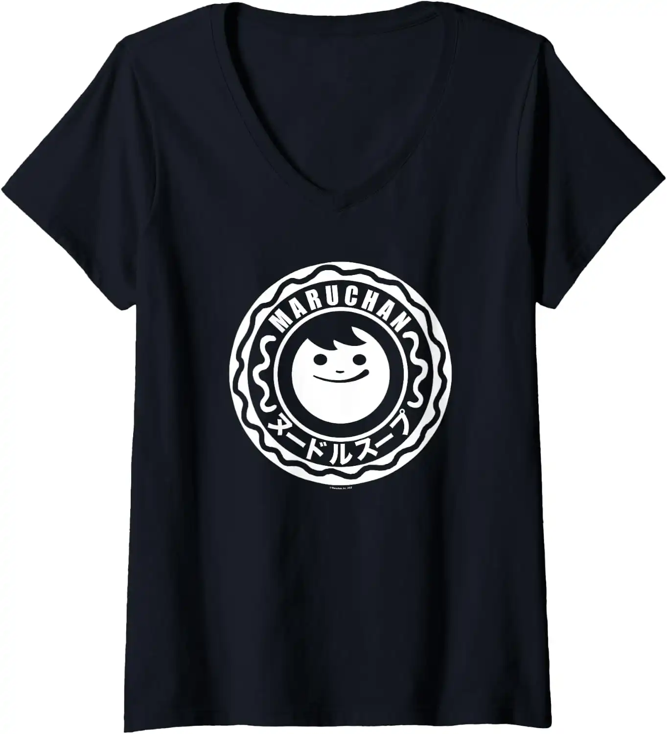 Maruchan Instant Lunch Soup Circular Official Logo V-Neck T-Shirt