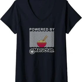 Maruchan Instant Lunch Noodle Powered By Maruchan V-Neck T-Shirt