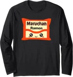 Maruchan Instant Lunch Kawaii Cute Package Logo Long Sleeve T-Shirt