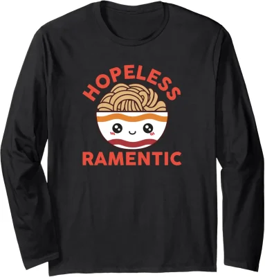 Maruchan Instant Lunch Hopeless Ramentic Cute Bowl Long Sleeve T-Shirt