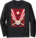 Maruchan Instant Lunch Super Cute Ramen Bowl Poster Long Sleeve T-Shirt