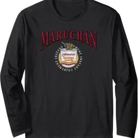 Maruchan Instant Lunch Instant Enjoyment Logo Long Sleeve T-Shirt