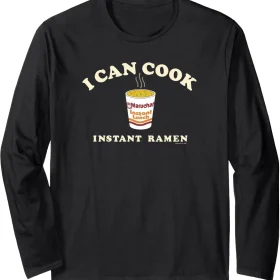 Maruchan Instant Lunch I Can Cook Instant Ramen Cup Logo Long Sleeve T-Shirt
