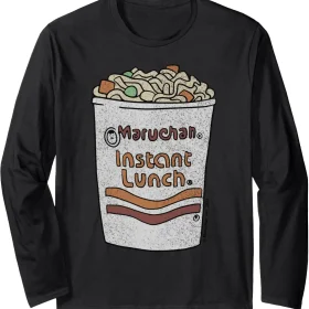 Maruchan Instant Lunch Ramen Cup Drawing Logo Long Sleeve T-Shirt