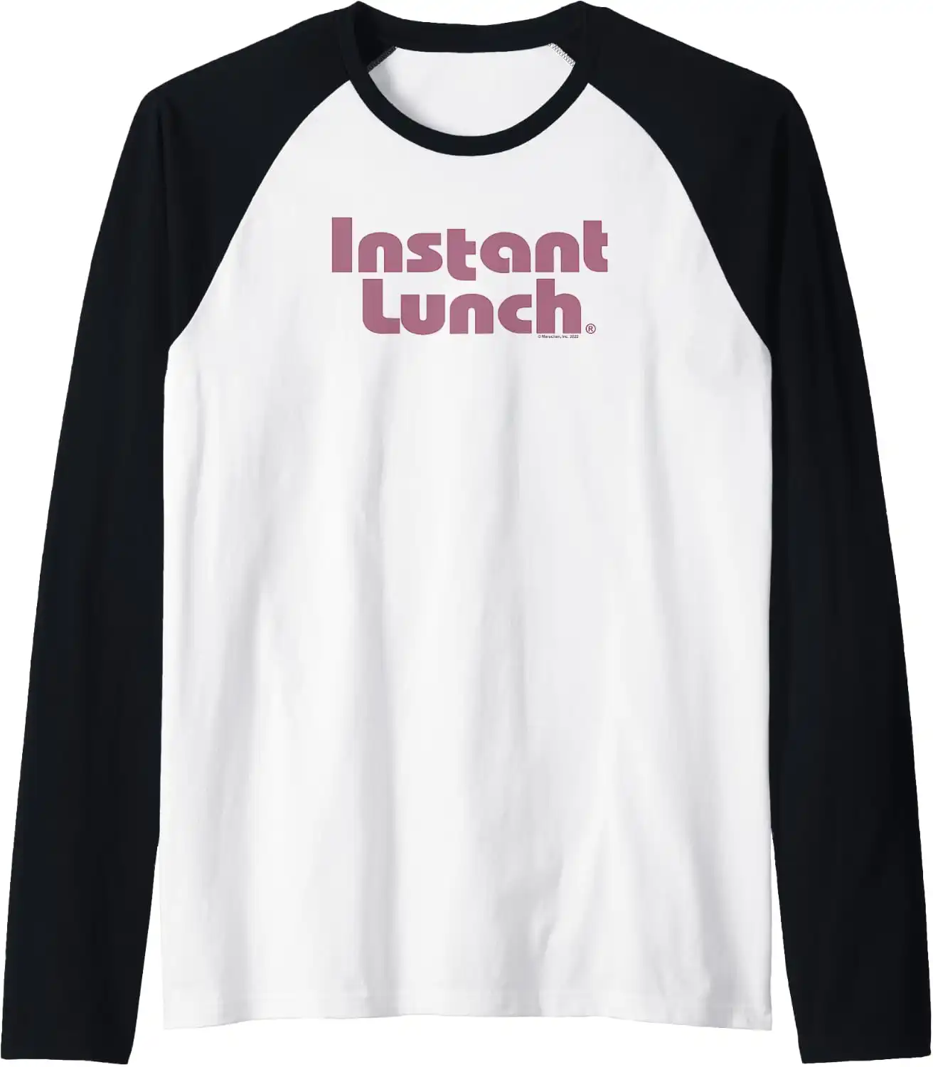 Maruchan Instant Lunch Text Logo Raglan Baseball Tee