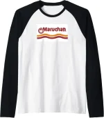 Maruchan Instant Lunch Classic Iconic Logo Raglan Baseball Tee