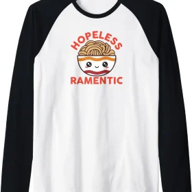 Maruchan Instant Lunch Hopeless Ramentic Cute Bowl Raglan Baseball Tee