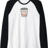 Maruchan Instant Lunch Ramen Noodle Doodle Raglan Baseball Tee