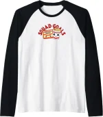 Maruchan Instant Lunch Squad Goals Noodle Friendship Kawaii Raglan Baseball Tee