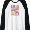 Maruchan Instant Lunch Boxed Up Cooking Instructions Panel Raglan Baseball Tee