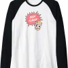 Maruchan Instant Lunch Rich Flavor Cute Noodle Cup Logo Raglan Baseball Tee