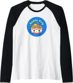 Maruchan Instant Lunch Cute Kawaii Ramen King Bowl Logo Raglan Baseball Tee