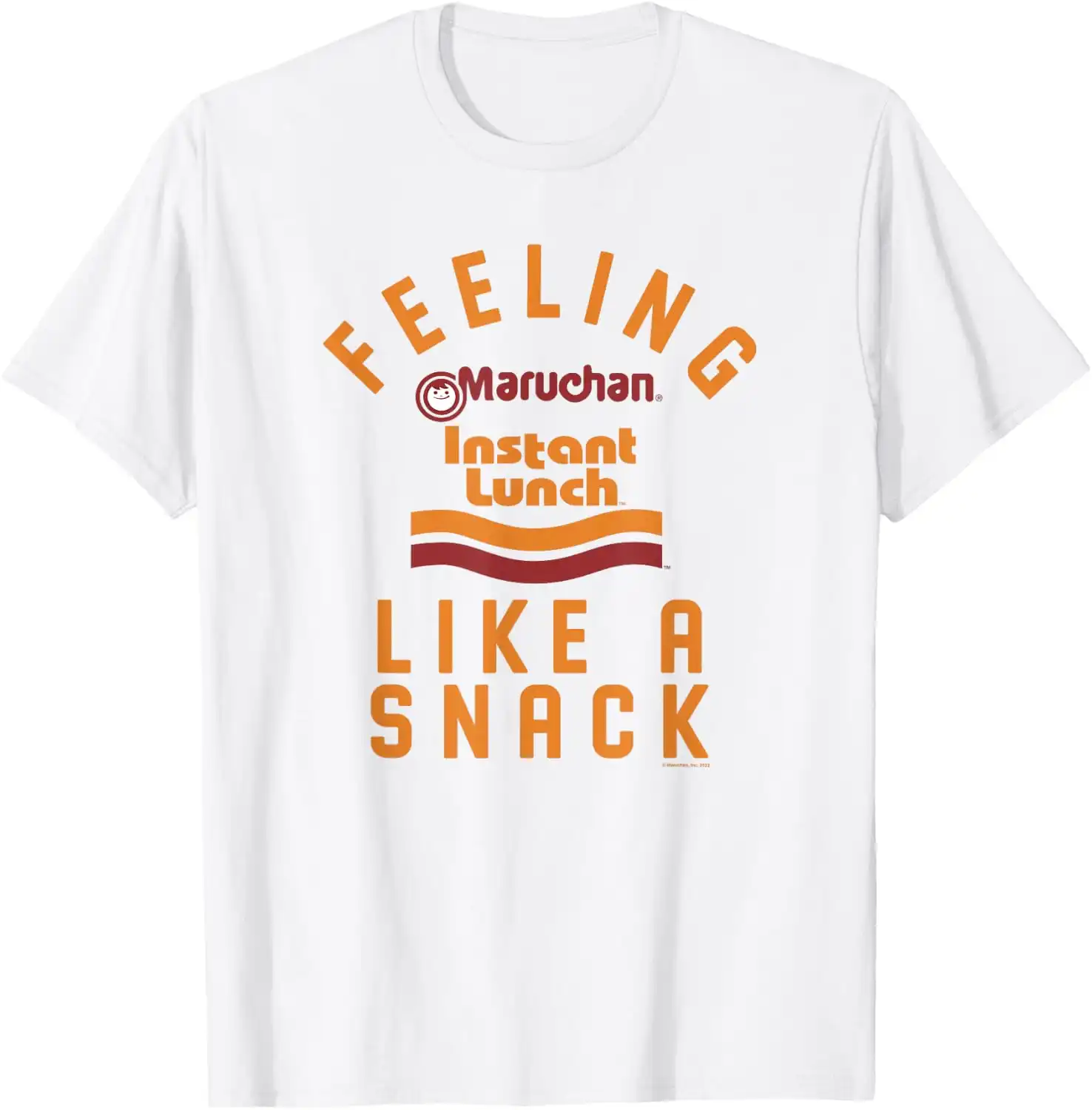 Maruchan Feeling Like A Ramen Snack Instant Lunch Logo T-Shirt