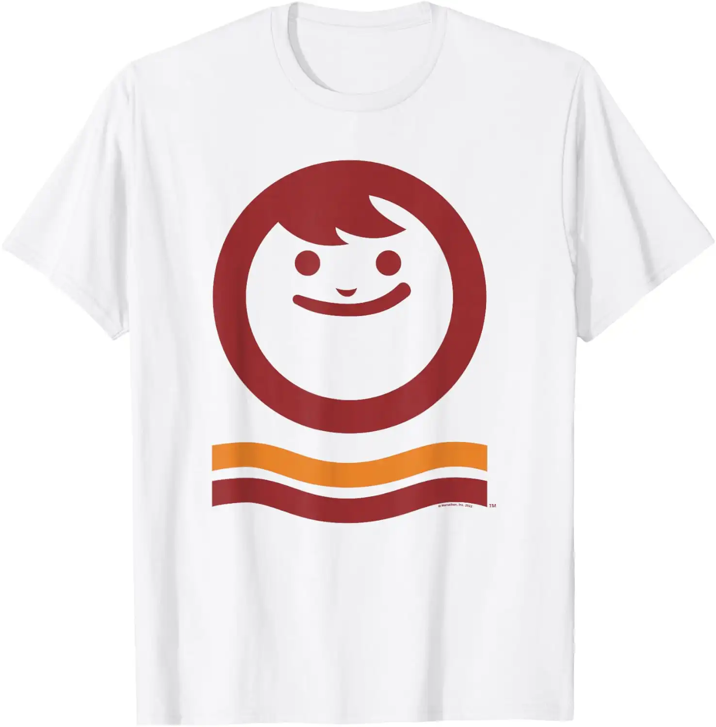 Maruchan Happy Face With Waves Logo T-Shirt