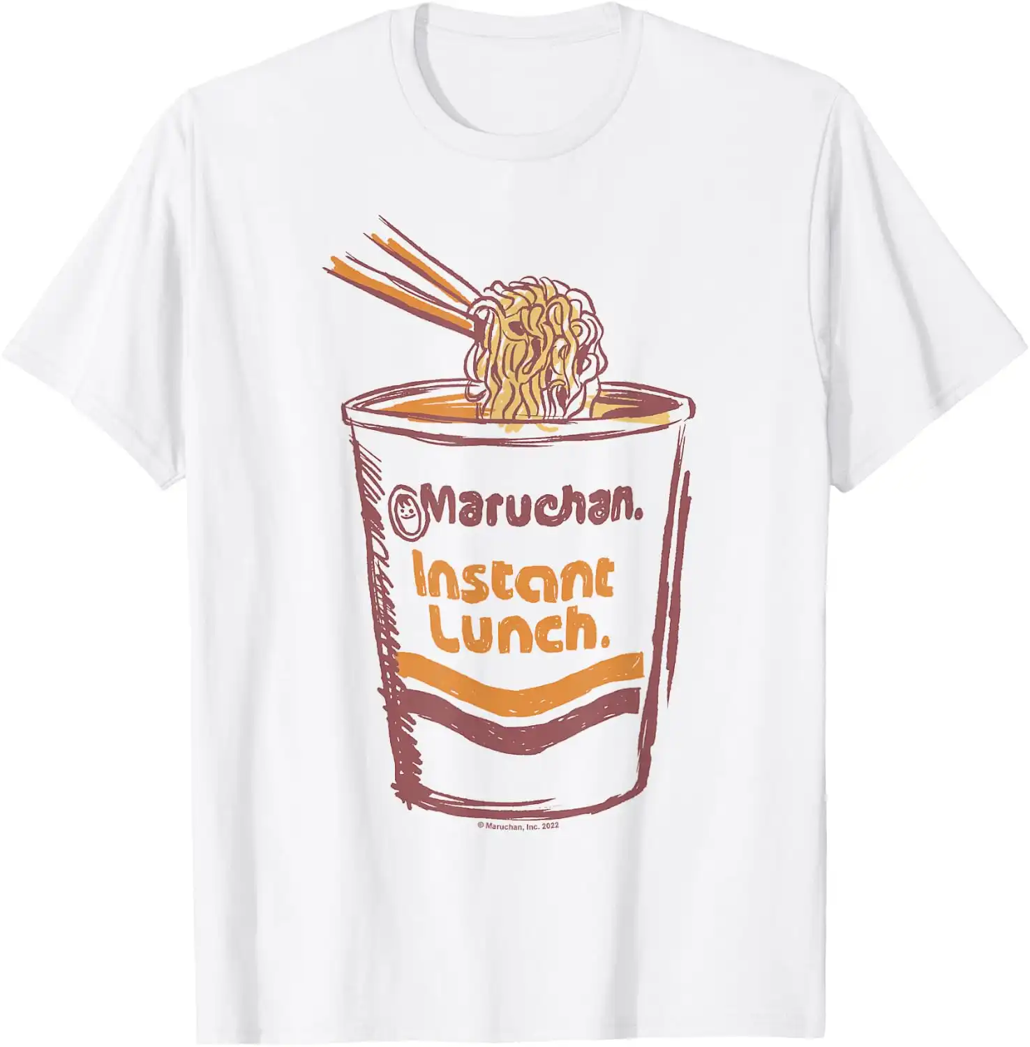 Maruchan Instant Lunch Ramen Cup Art Logo T-Shirt